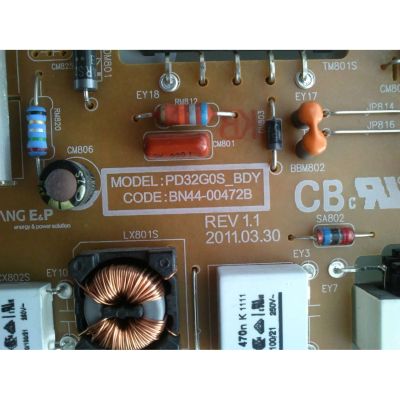 FUENTE DE PODER SAMSUNG BN44-00472B / PD32G0S_BDY / MODELOS UN32D4005BDXZA / UN32D4003BDXZA / UN32D4003BHXZA / UN32D4005BDXZA / UN32D4003BDXZX H301 - Imagen 2